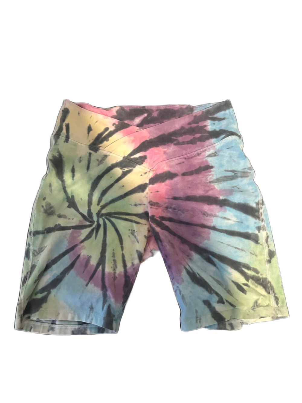 Victoria’s Secret Rainbow Tie Dye Gym Sports Athleisure Bike Shorts